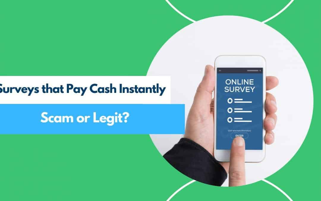 Surveys that Pay Cash Instantly: Making Money Online with a Conversational Twist